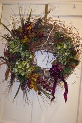 We offer Custom Wreath Designs