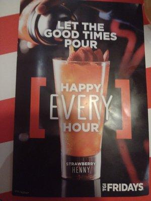 Love Happy hour all day