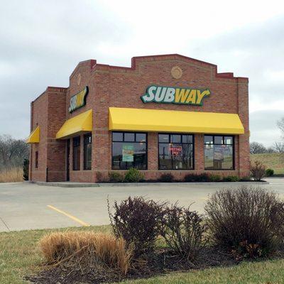 Restaurant Exterior with Drive-Thru