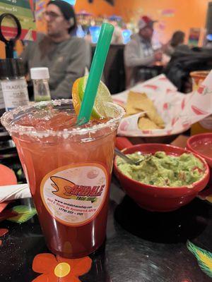 Fantastic Strawberry Margarita!!