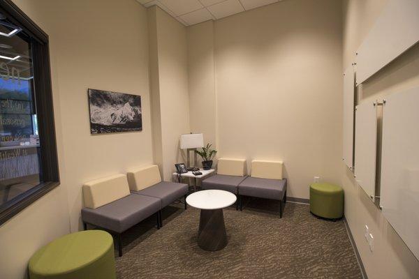 Our Nestology room where we can sit down with our clients and help them visualize their tax planning strategies.