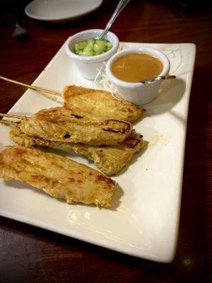 Chicken Satay Appetizer