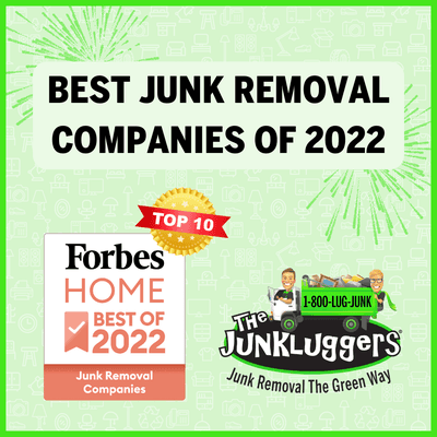 We're top ten! The Junkluggers is excited to share our ranking in the top ten Best Junk Removal Companies of 2022 by Forbes Home.