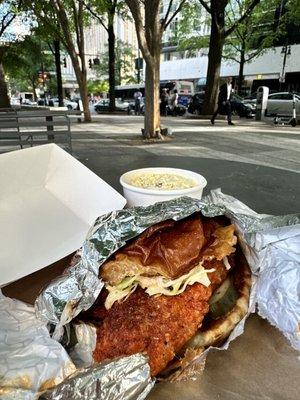 Hot Chicken Sandwich