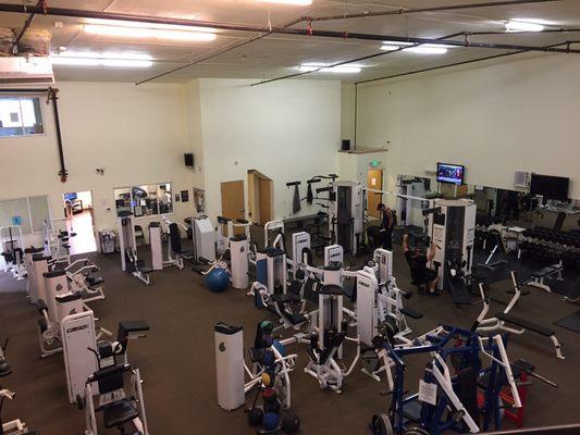 Pic of main workout area