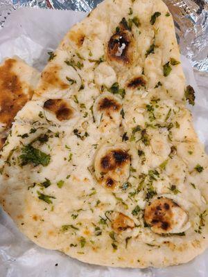 Garlic naan