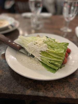 Cesar wedge salad