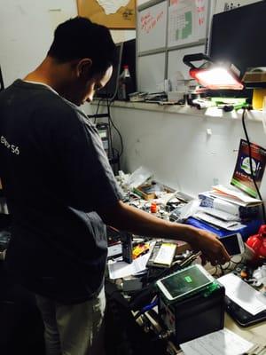 The Android Phone repair Master...A.K.A Hagi!