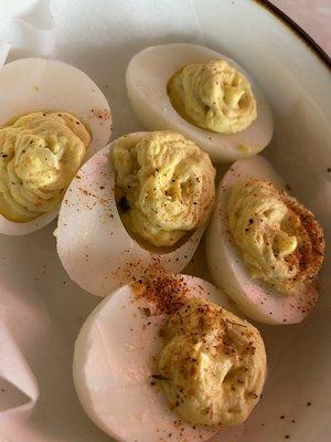 Deviled eggs.