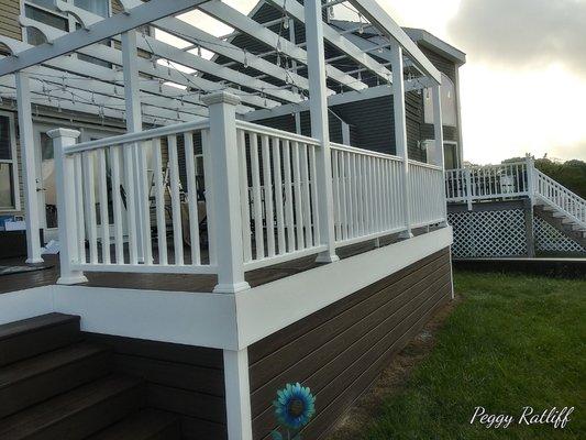 Deck and pergola