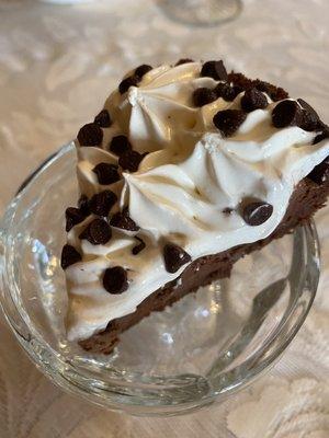 Rich chocolate pie