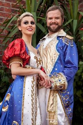 Mardi Gras King and Queen