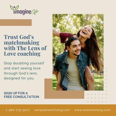 Shift your perspective and discover the beauty of God's design for love with The Lens of Love coaching!