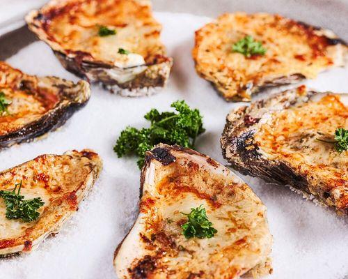 Seasonal Appetizer- Fire Roasted Oysters