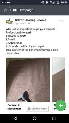 Carpet cleaning