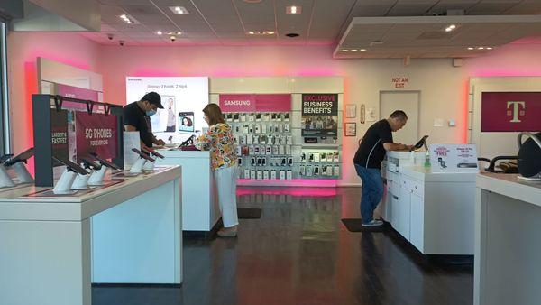 Inside T Mobile at Alton and Culver in Irvine