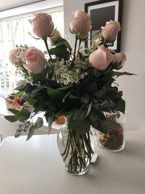 The flowers that were delivered