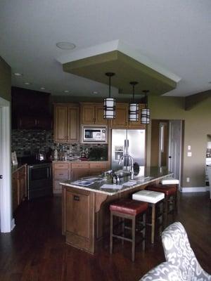 One of the beautiful kitchens done by Buescher Homes