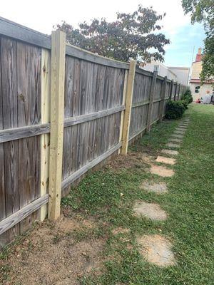 Sturdy repairs by Signature Fence