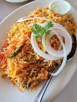 Chicken biryani