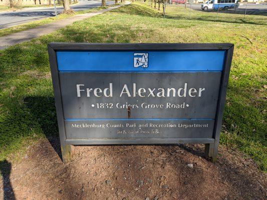 Fred Alexander Park, Charlotte NC