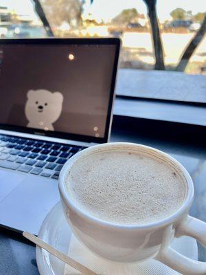 Work + Chai Latte = Productivity