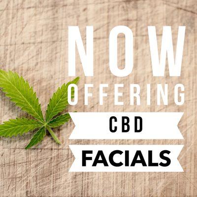 I'm literally over the moon to be offering CBD Facials! Stay tuned....