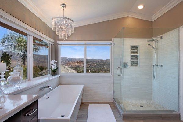 Bathroom design by White Diamond.