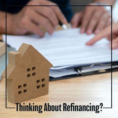 We are refinance specialists