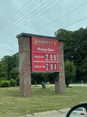 5/18 gas is back