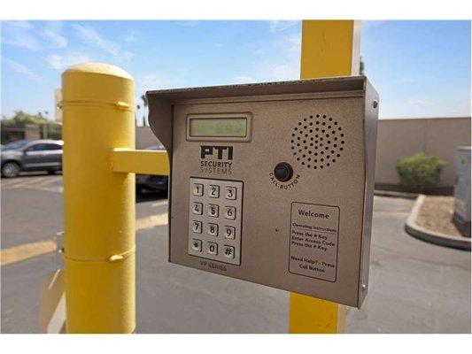 Keypad - Extra Space Storage at 3443 E Indian School Rd, Phoenix, AZ 85018