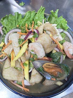 Seafood Salad.