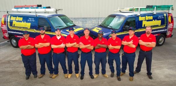 Our terrific team of plumbers!