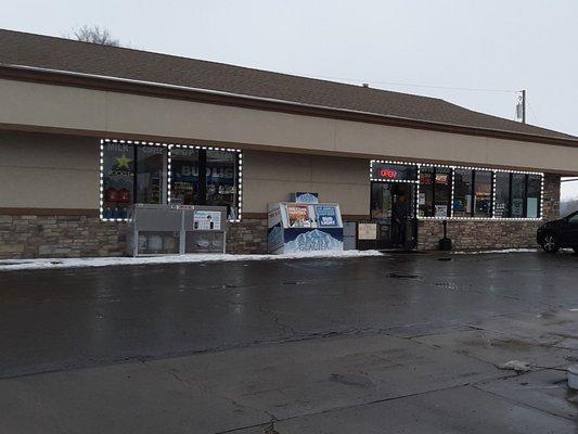 Surprisingly large convenience store.