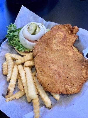 Tenderloin w/ fries