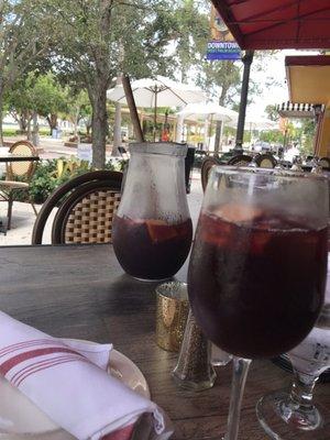 Bright fresh pitcher of Sangria