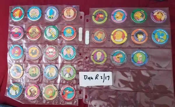 Two Guys bought my Simpson's pogs