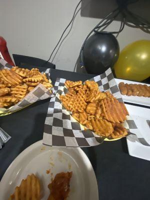 Old bay waffle fries