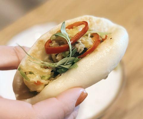 Best pork buns. Bao bun made fresh daily