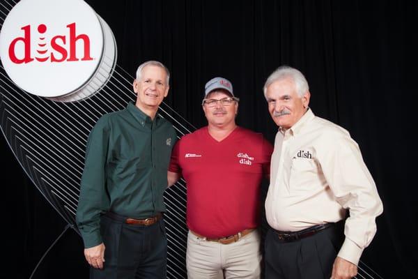 Here with The owners of Dish, Charlie Ergan  and Jim DeFranco