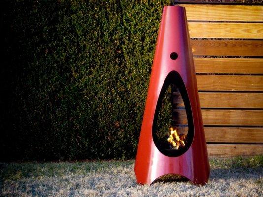 Outdoor Fireplaces Modern Chiminea