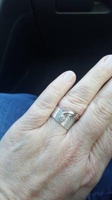 Love my new ring.  Thank You Two Sisters Fine Jewelry.