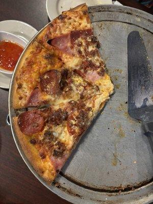 The All Meat Pizza