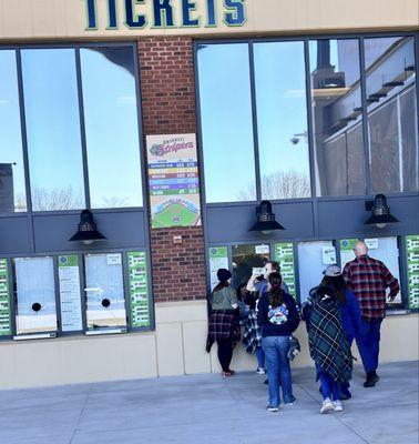 Ticket booths