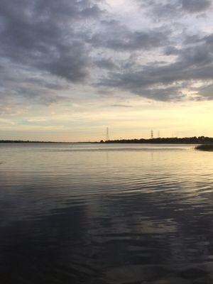 The sky from the dock during Summer Camp 2016.