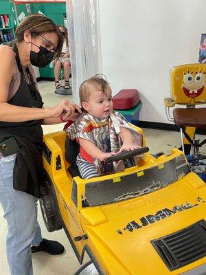 First haircut