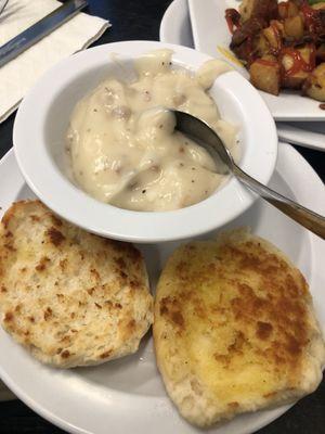 Biscuits and gravy