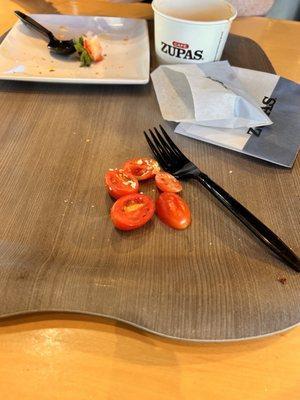 Tomatoes that I specifically asked not to have in my salad