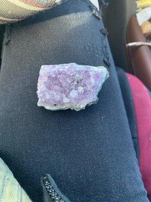 Amethyst crystal