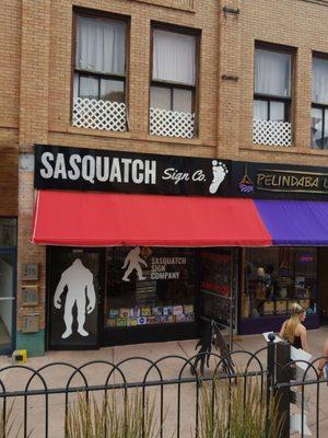 Sasquatch store. They said they have been waiting for me...